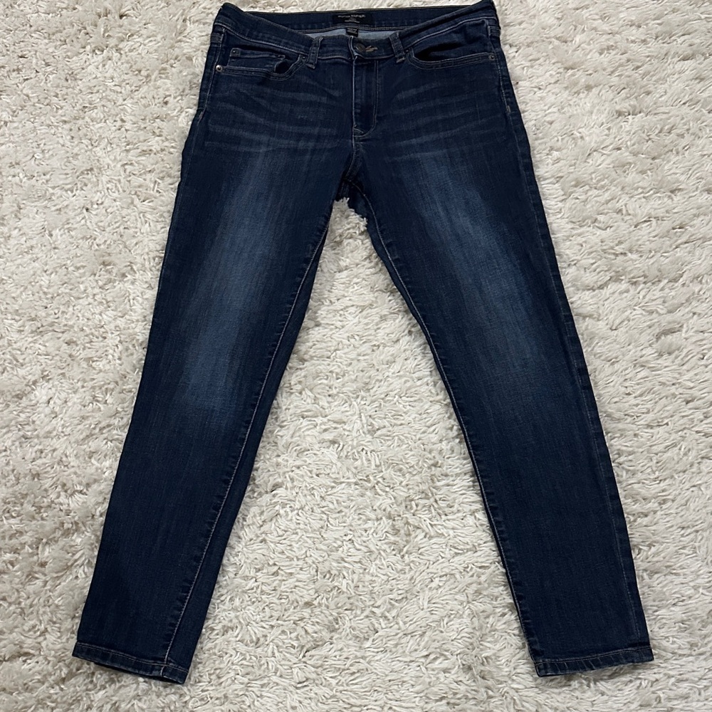 BANANA REPUBLIC Y2K Indigo Blue Women’s Skinny Stretch Jeans Flattering Sz 10